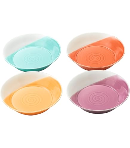 【新品】  Charlene Mullen 皿 Royal Doulton Charlene Mullen Plates, 8.6-Inch, London City Scape